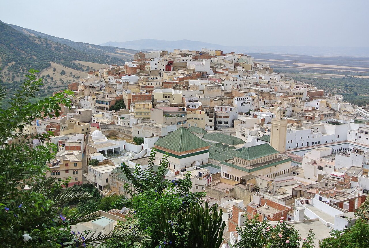 La Grande Terrasse, Moulay Idriss Zerhoun. Photo by Ben Bender (CC BY-SA 3.0)